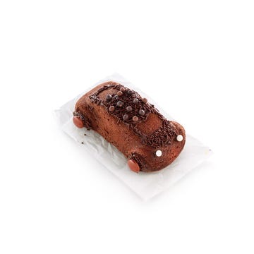 Mini-autos en brownies