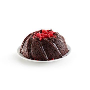 Chocolate savarin cake