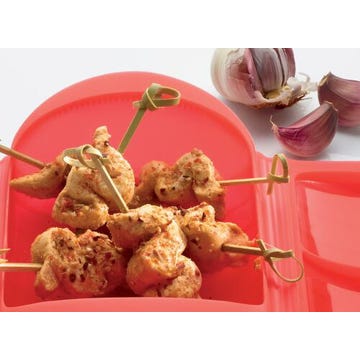 Chicken Satay with sesame seeds