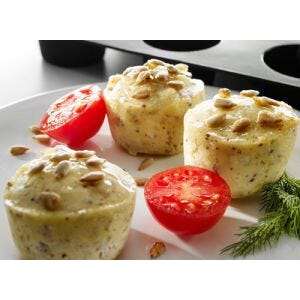 Mini muffins salados