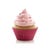 Cupcake with white base and merengue