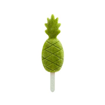 Green pineapple ice cream