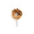 Coffee donut popsicle