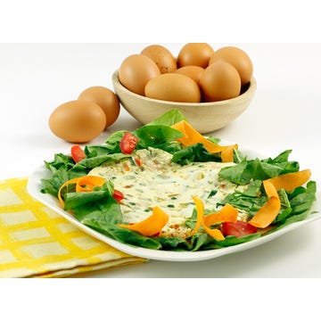 Garden egg white omelette