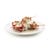 Monkfish skewer with bacon and rosemary