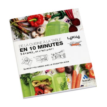 Livre De Recettes ‘De La Cuisine À La Table En 10 Minutes’ FR
