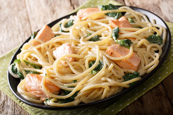 espaguetis-con-salmon